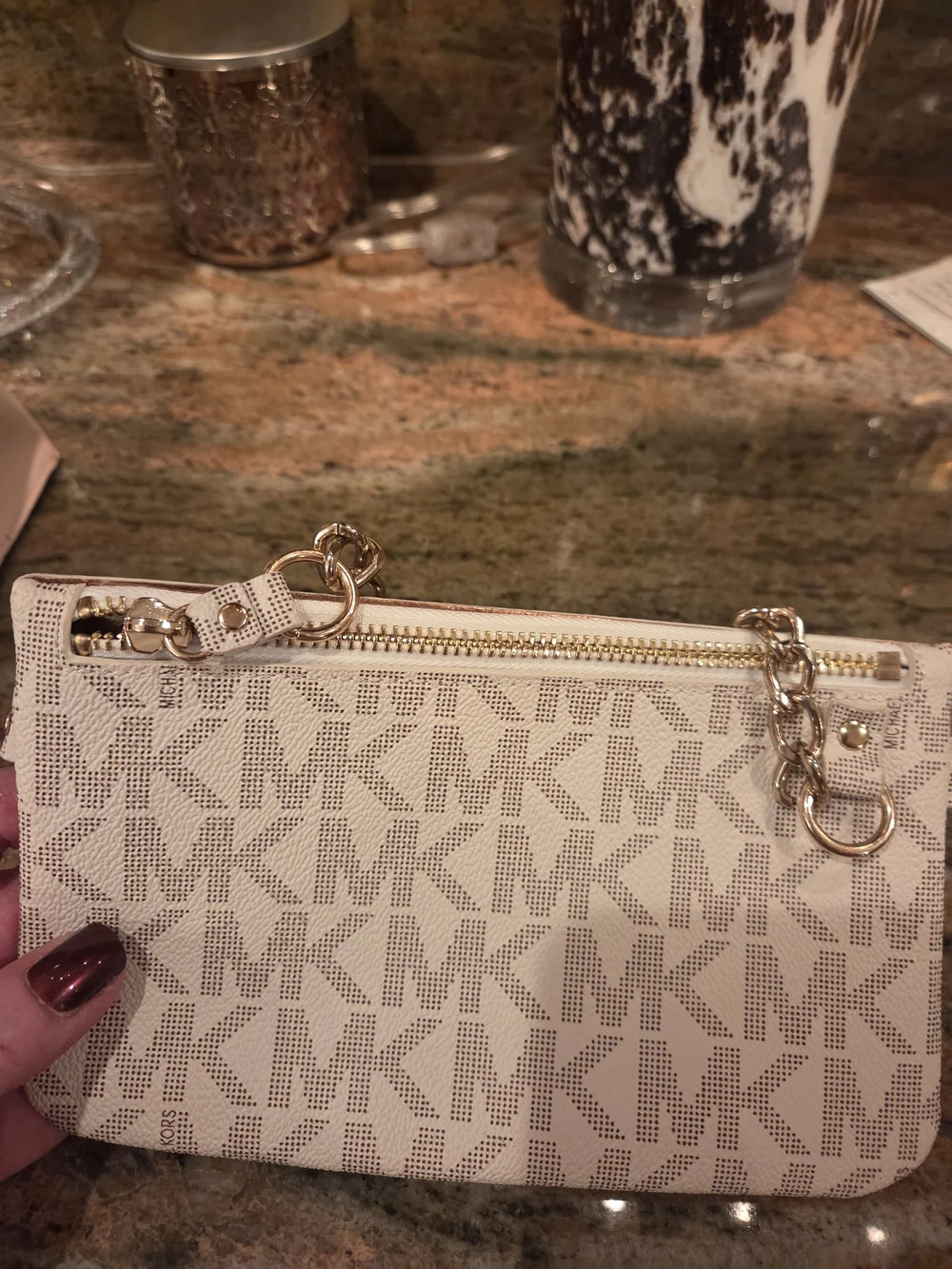 Michael Kors Pink 3-Piece Handbag Set - Tote, Wristlet & Mini Satchel